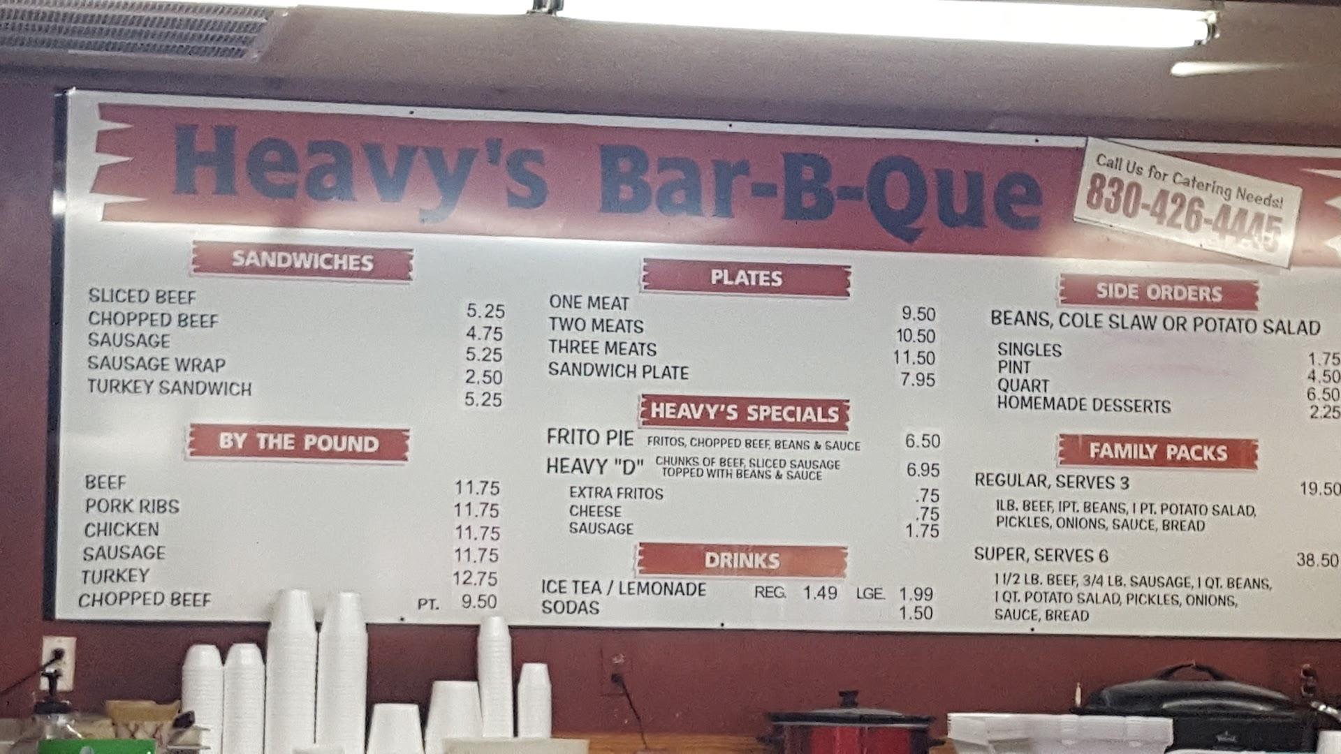 Heavy's Bar B Que